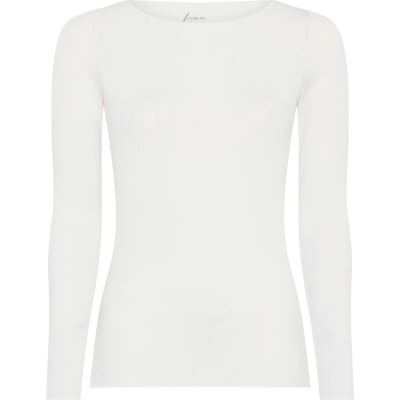 FRAU TOP, LIMA CASHMERE LS BOATNECK TOP, SUGGAR SWIZZLE